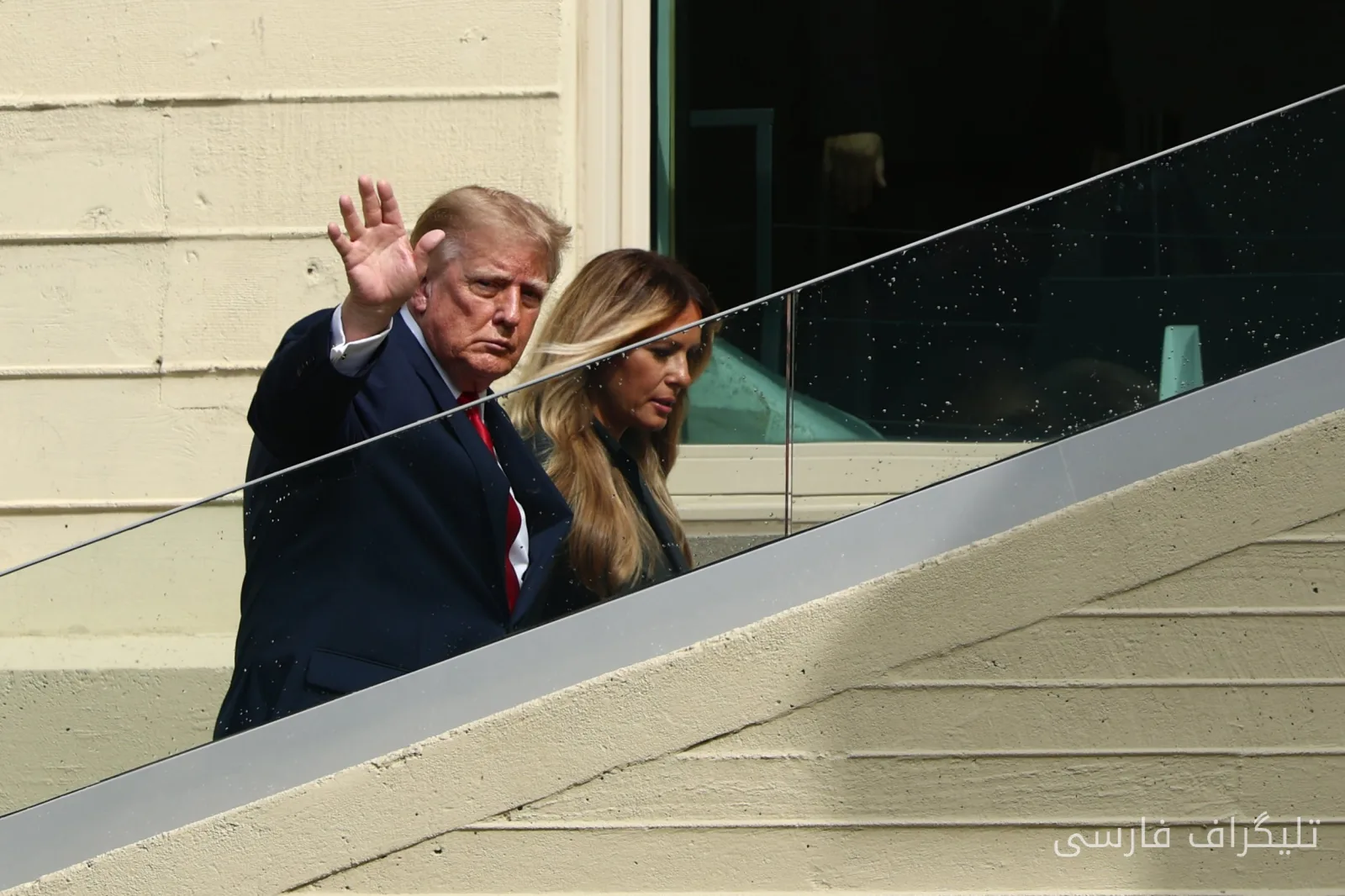 Trump Restlessly Referenced Melania's Absence in Ireland