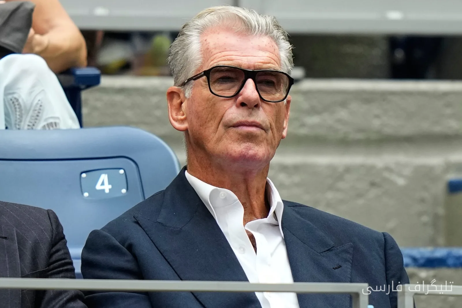 Pierce Brosnan Seen at US Open in a Historic Moment