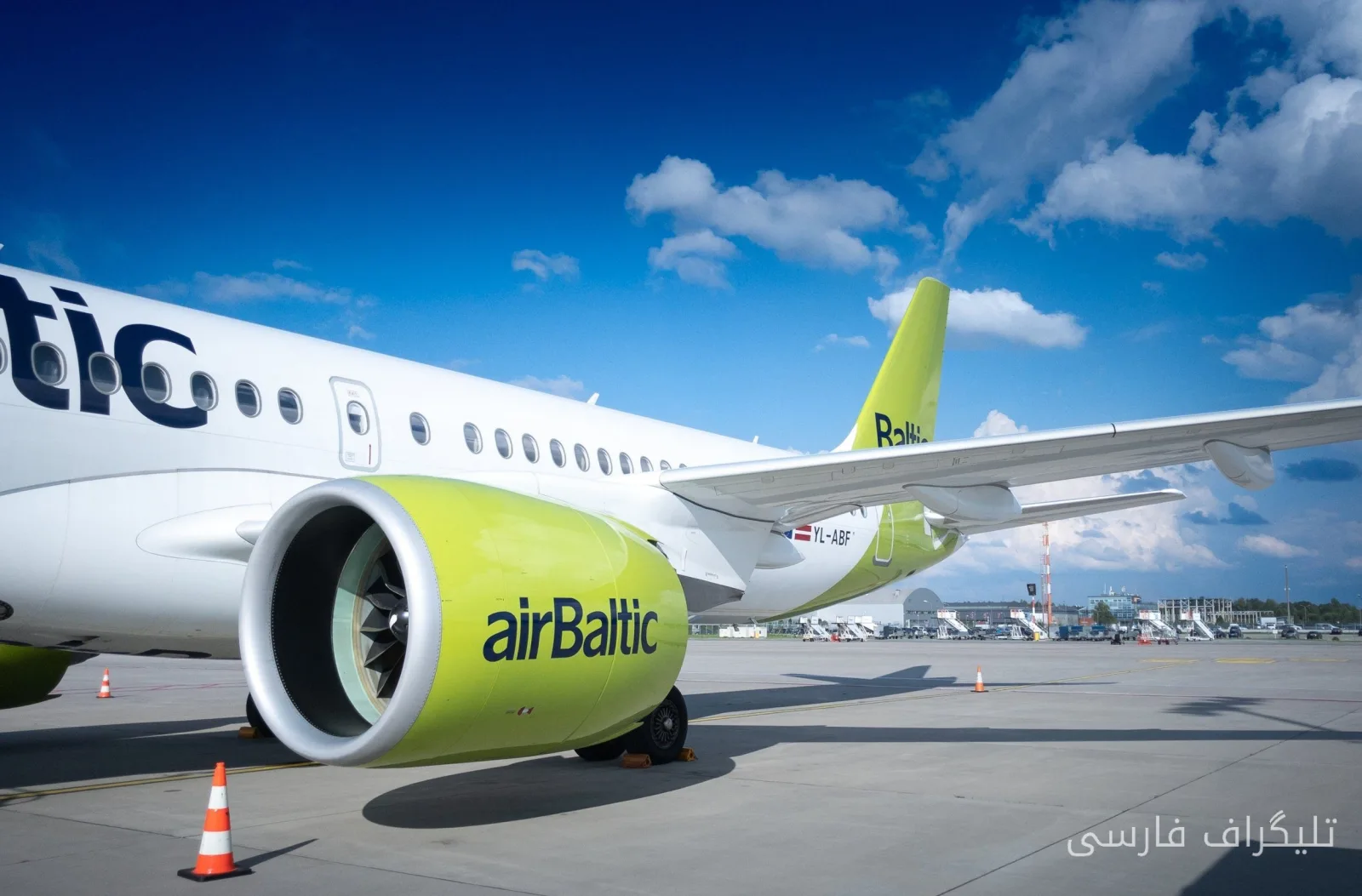 خط هوائي airBaltic لتوني بسبب مشاكل مالية أعلن إفلاسه